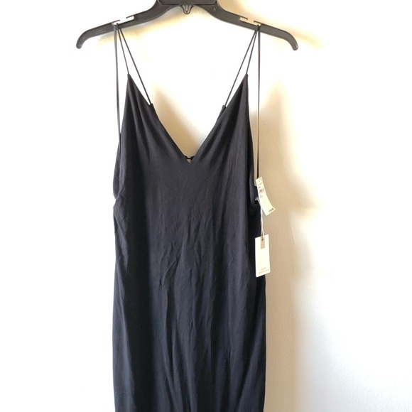 New Good American Spaghetti Open Back Midi Dress 5 2XL - Picture 5 of 13